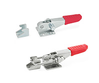 TRUSCO L-Type Clamp G25CS – Steel T-Handle Clamp For Sheet Metal, 250mm Max Opening
