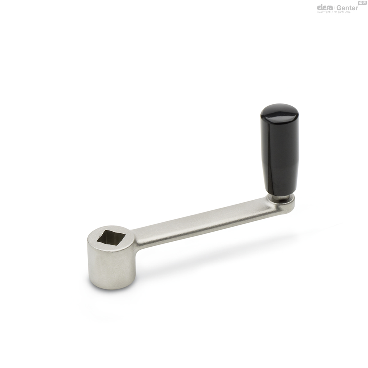 GN 269 Stainless Steel-Cranked handles | Elesa+Ganter