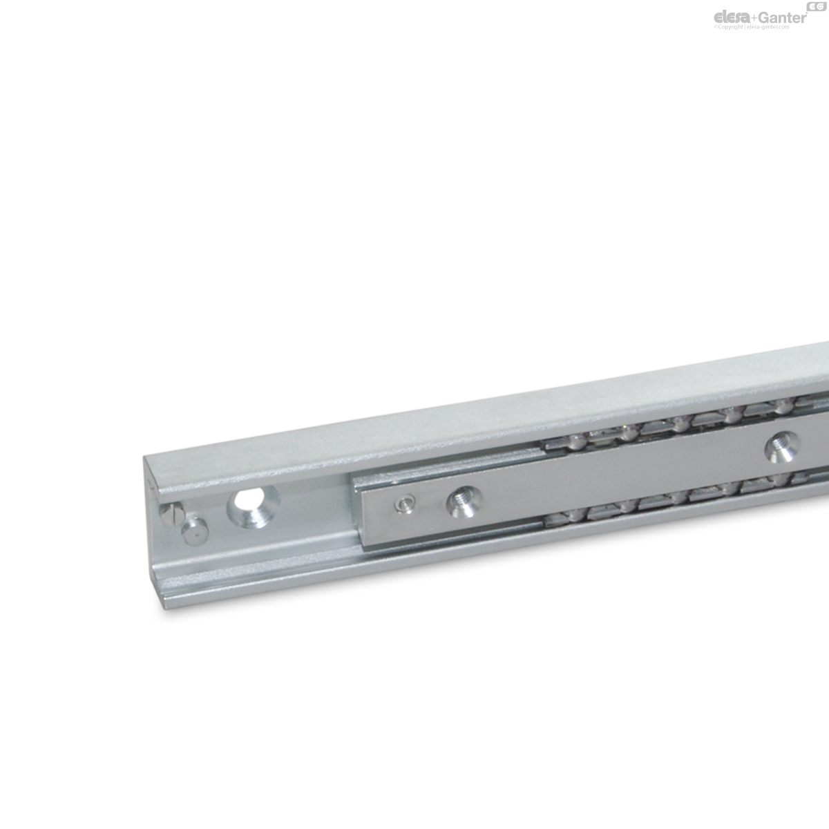 GN 2404 Telescopic linear slides | Elesa+Ganter