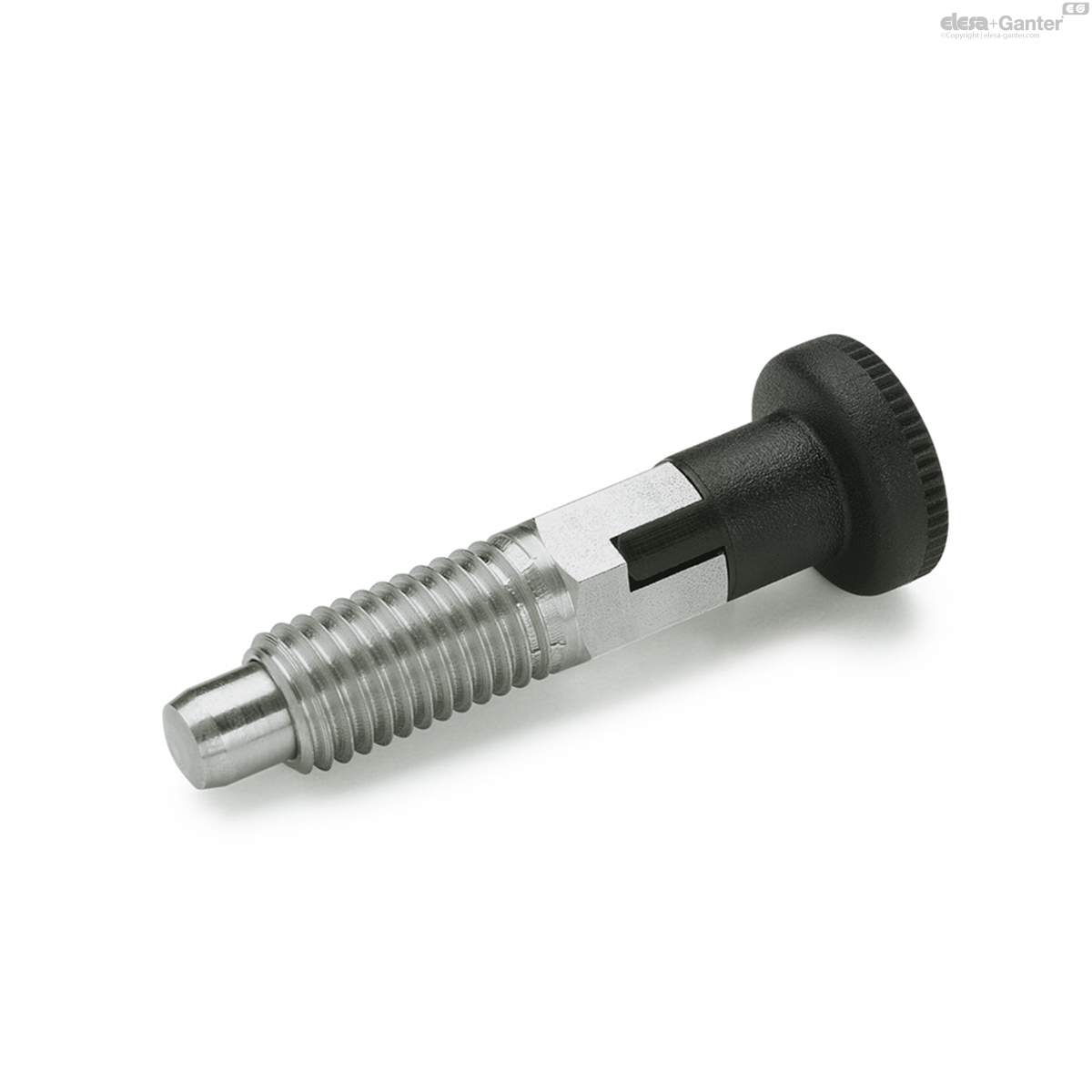 GN 717-NI Indexing plungers Stainless Steel | Elesa+Ganter