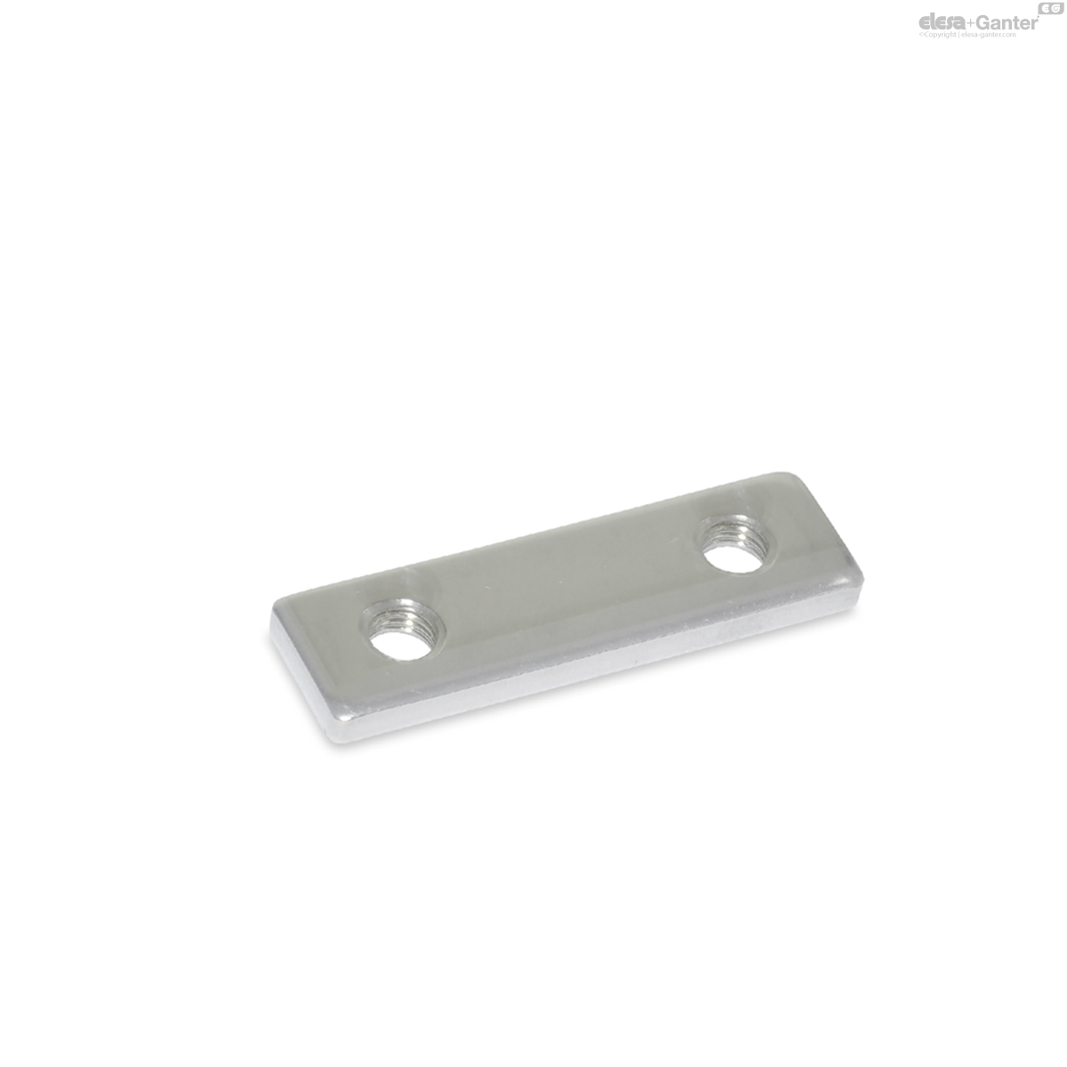 GN 2372 Stainless Steel-Plates | Elesa+Ganter
