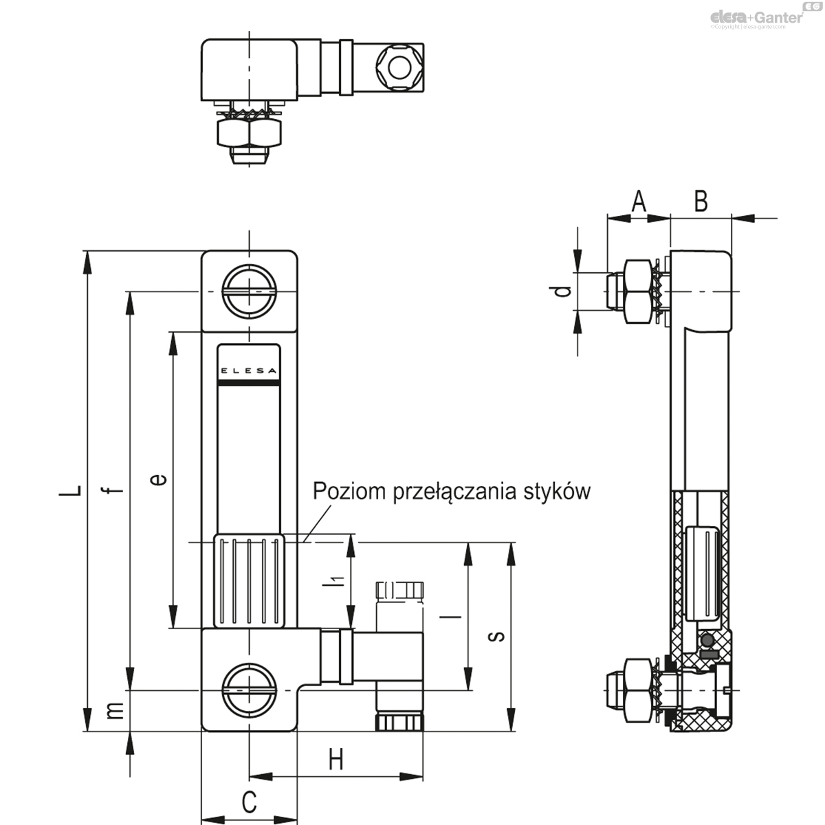 Hcv E Stl Kolumnowe Wskaźniki Poziomu Elesaganter