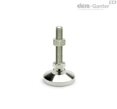 thumbnail image 2 of Ganter GN 434 Stainless Steel Wing Nuts – Pack Of 2, M6 Thread, Silver Fine Cast Iron Finish 2 of 5