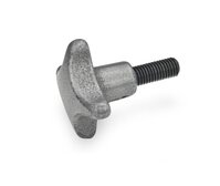 GN 6336.5-ES Star Knobs Stainless steel precision casting AISI CF-8