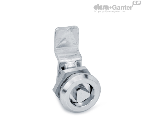GN 115.1 Latches Housing collar chrome plated | Elesa+Ganter