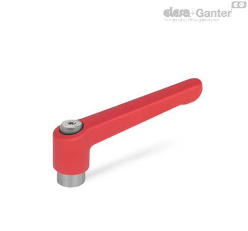 thumbnail image 2 of Ganter Standard Elements Adjustable Clamping Lever With Screw Thread Gn 300 Handle Length 78 Mm Screws Q 750562 2 of 10