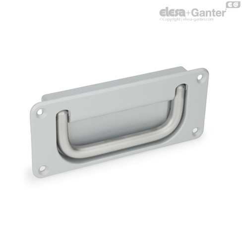 GN 425.8-NI Folding Handles with Recessed Tray Stainless Steel