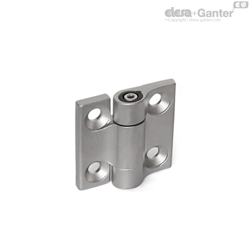 GN 437-A4 Hinges Stainless Steel | Elesa+Ganter