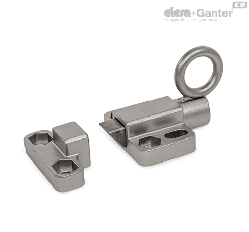 GN 724.6-NI Indexing Plungers Stainless Steel | Elesa+Ganter