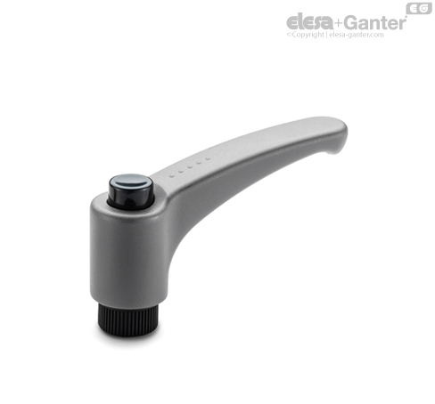 ERX-B Adjustable handles Brass boss, threaded hole