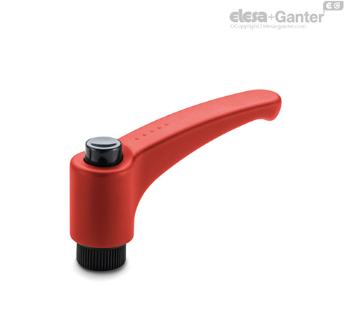 ERX-B Adjustable handles Brass boss, threaded hole