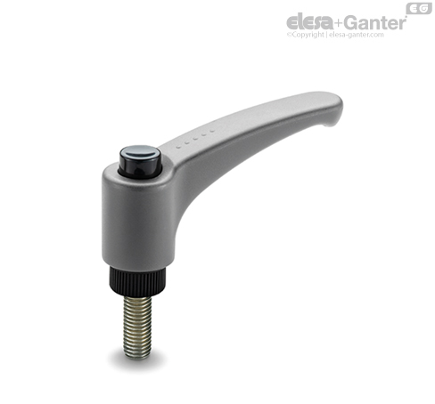 ERX-SST-p Adjustable handles Stainless steel threaded stud