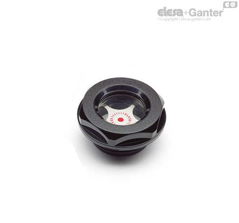 HGFT. Oil level sight glasses With contrast screen