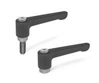 thumbnail image 2 of Ganter Standard Elements Adjustable Clamping Lever With Screw Thread Gn 300 Handle Length 78 Mm Screws Q 750562 2 of 10