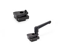 GN 9190.1-E Side Clamps With serrated clamping jaw