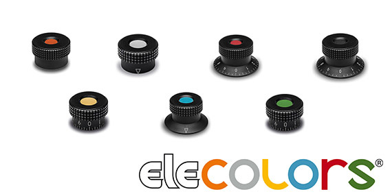 MBR. diamond cut knurled control knob