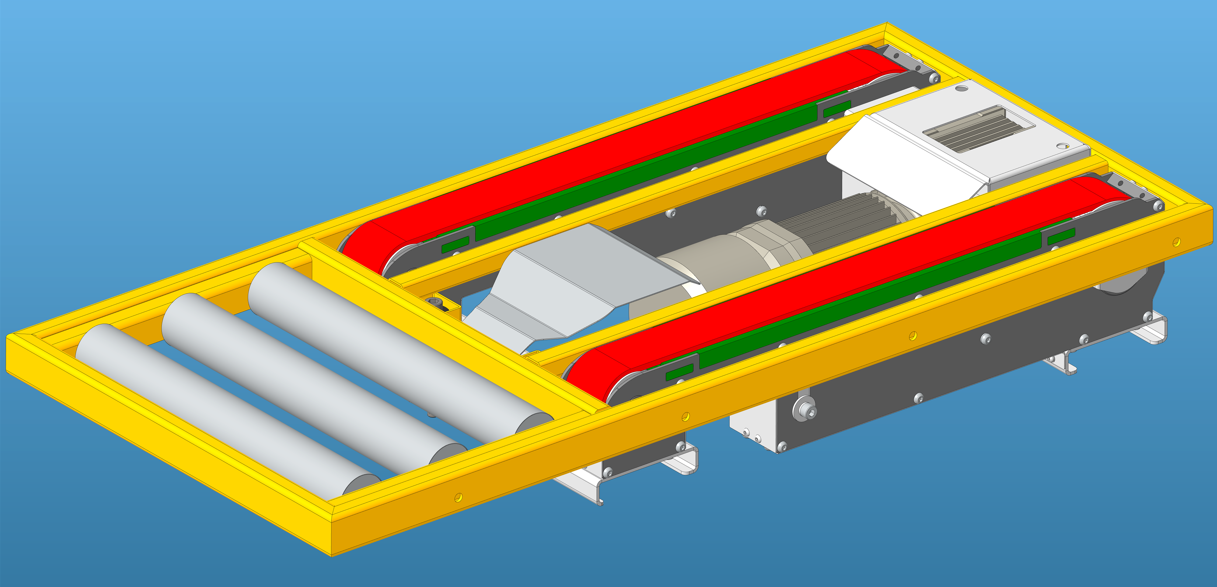 Rys.2. Moduł prowadzenia materiału