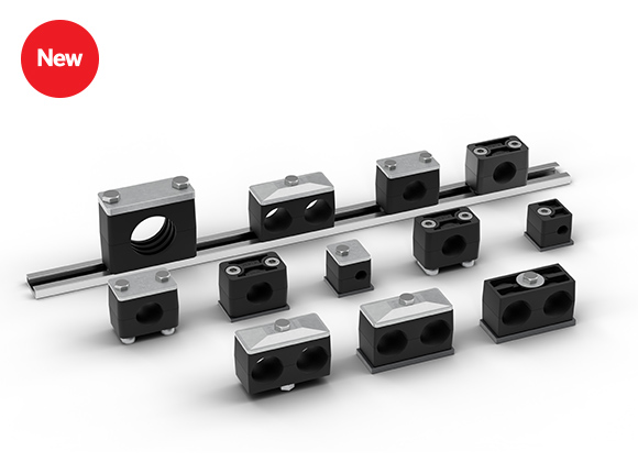 New DIN 3015 tube clamps